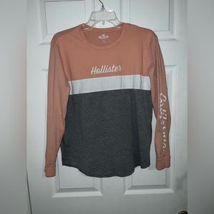 Hollister Long Sleeve Logo Tee
